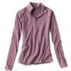 Orvis WOMEN'S Drirelease Quarter Zip Long Sleeve Off The Water