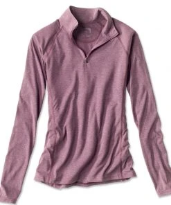 Orvis WOMEN'S Drirelease Quarter Zip Long Sleeve Off The Water