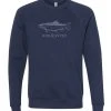 Rod & Rivet Off The Water Rod And Rivet Brook Trout Sweatshirt