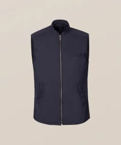 Eton Blue Wind Vest Off The Water