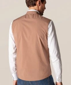Eton Brown Wind Vest Off The Water