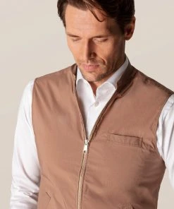 Eton Brown Wind Vest Off The Water