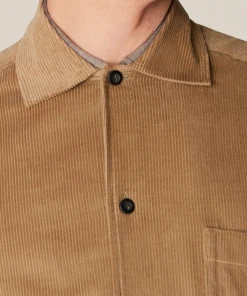 Off The Water Eton Cotton Corduroy Overshirt