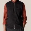 Off The Water Eton Wind Vest In Black