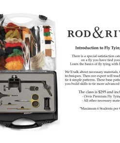 Rod & Rivet Fly Tying Vises And Tools Fly Tying Class