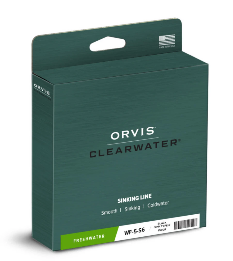 Orvis Clearwater Type VI Sink Fly Line Accessories 1 Orvis Clearwater Type VI Sink Fly Line Accessories