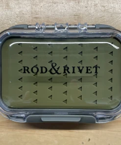 Rod And Rivet Accessories Double Sided Waterproof Silicon Fly Box Small