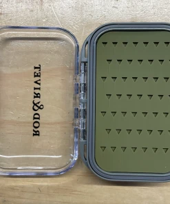Rod And Rivet Accessories Double Sided Waterproof Silicon Fly Box Small