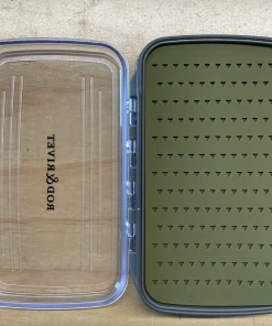 Rod And Rivet Double Sided Waterproof Fly Box Silicon 7.5in