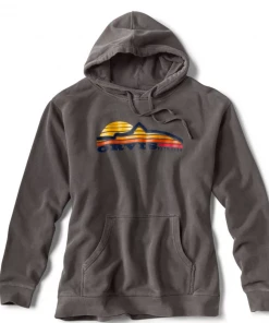 Off The Water Orvis Logo Hoodie Grey