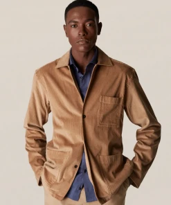 Eton Blue Long Sleeve Jersey Shirt