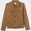 Billy Reid Tupelo Trucker Jacket Linen Off The Water