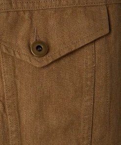 Billy Reid Tupelo Trucker Jacket Linen Off The Water 10 Billy Reid Tupelo Trucker Jacket Linen Off The Water