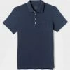 Casual Shirts Billy Reid Pensacola Polo Navy