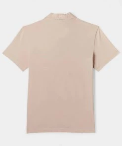 Billy Reid Pensacola Polo Blush Casual Shirts